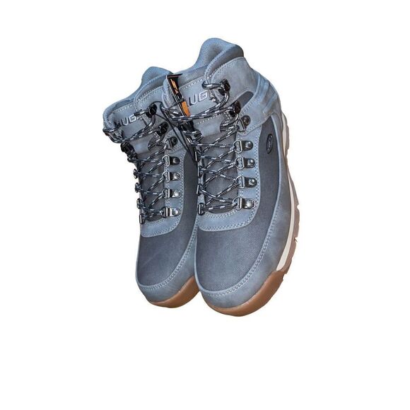 Men’s Lugz Camp slip resistant grey boots MCAMPD0484 Size 9 NWB - Picture 1 of 6